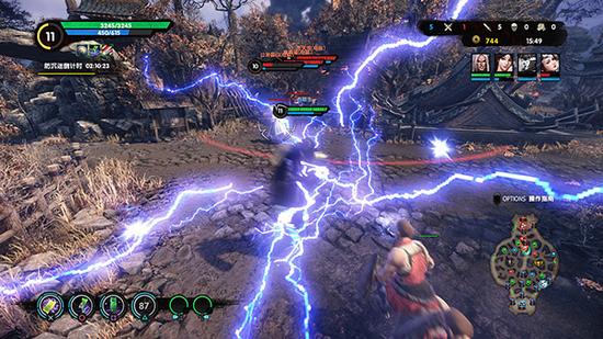 快看天上打雷啦