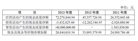 四川迅游现金流量表