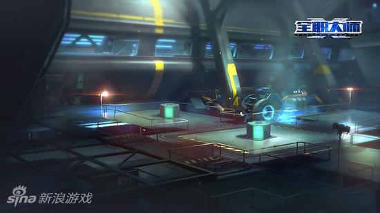 《全职大师》4V4资源占领战地图