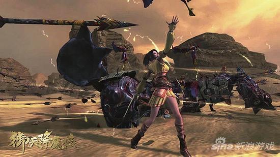 《御天降魔传》锁定空中战斗