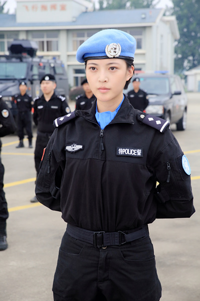 《特警力量》王妍之被封"正能量少女"