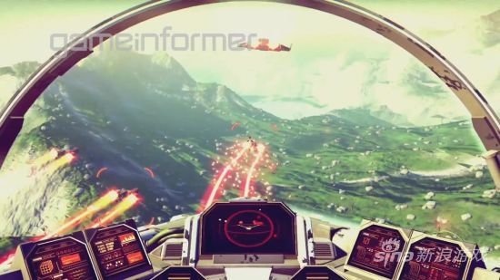 宇宙上的驾驶舱第一视角