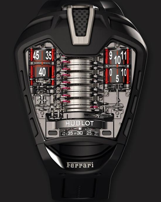 手腕上的法拉利 hublot mp05 laferrari手表