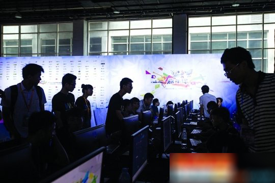 2015第四届广州国际游戏博览会现场