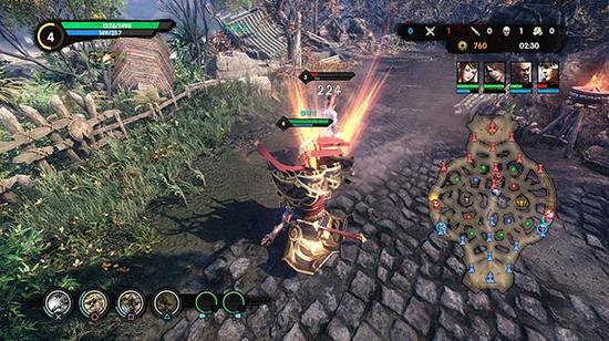 图3（刀头舔血力劈华山）