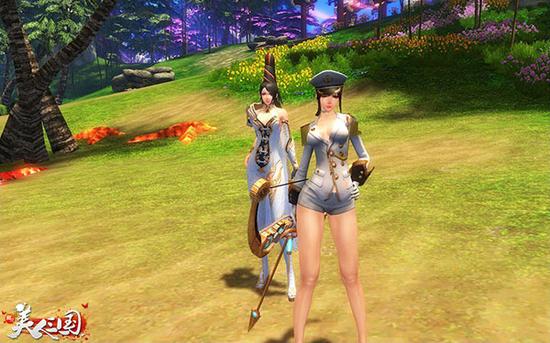 图5-《美人三国》美人孙尚香制服系外装