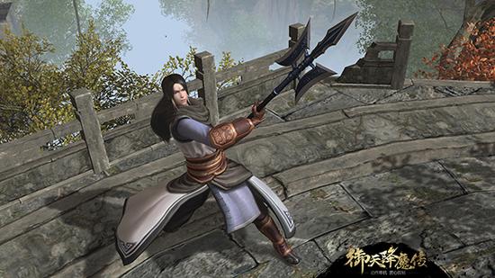 图1 《御天降魔传》皇甫云昭挑空