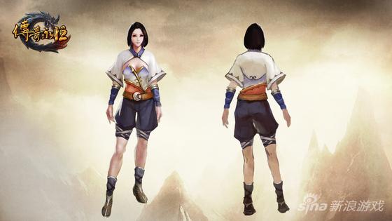 《传奇永恒》女战士布衣