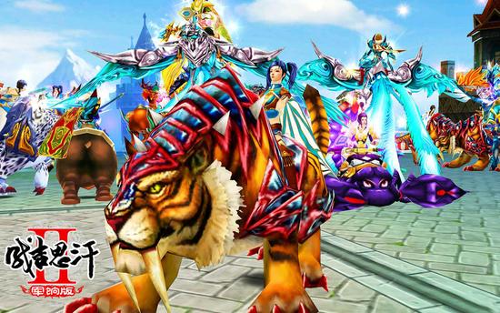 图4 《成吉思汗2》游戏截图