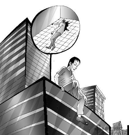 男子在家中跳楼自杀身亡