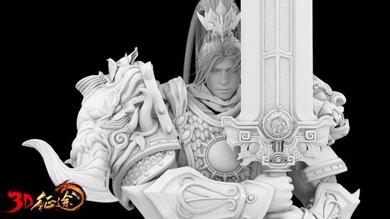 《3D征途》男精模模型图