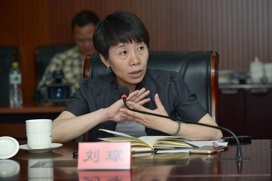 《人民日报》文艺理论评论室主任 刘琼