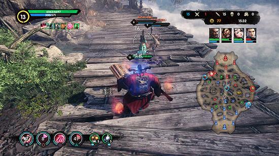 图6（大招后一波招式完美双杀）