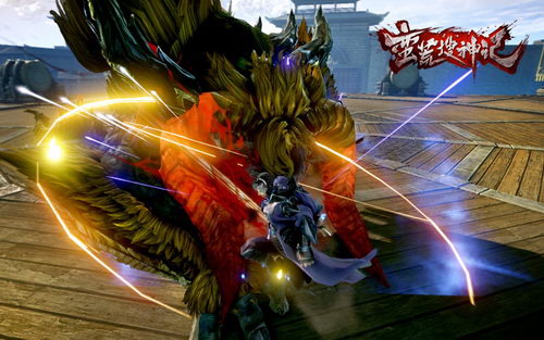 《蛮荒搜神记》对夔牛角进行部位破坏