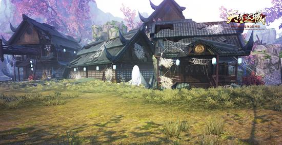 图2 映月泽惨败的小镇废墟