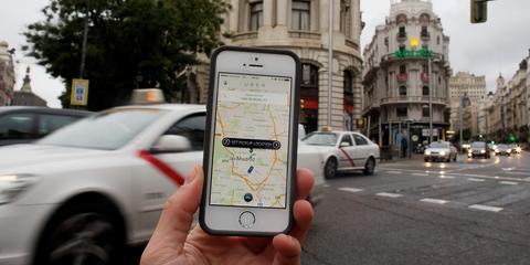 女子北京用Uber叫来伦敦司机