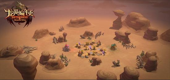 图11：流炎荒漠地图