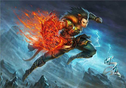 配图1：《问道》精美原画