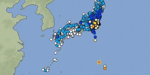 日本附近海域发生8.0级地震