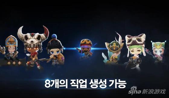 《冒险岛2》公测开放八大角色