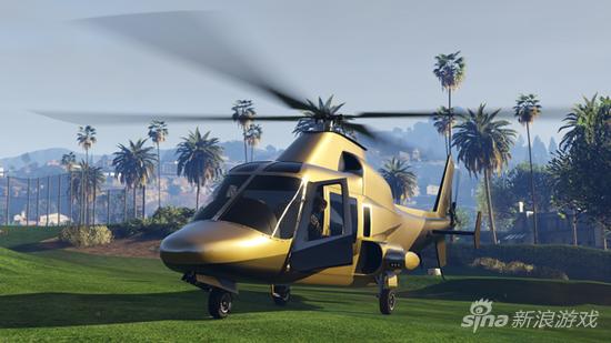 金色直升机“Buckingham Swift Deluxe”