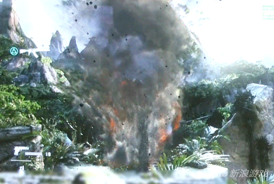 《神秘海域4》手榴弹爆炸效果