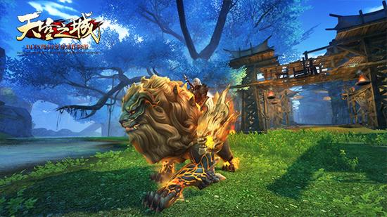 图3：骑乘法宝能够帮助玩家遨游天地间