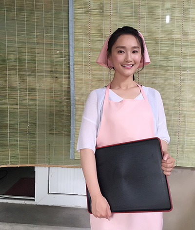 康琳浠笑容爽朗