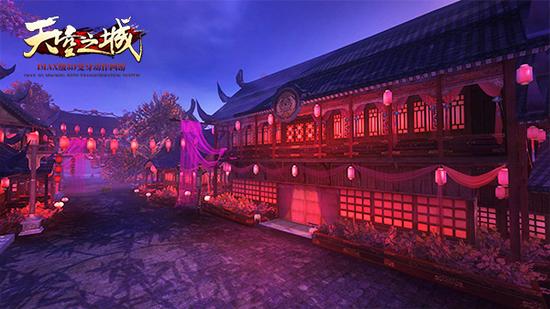 图8：灯红酒绿的万春阁，几乎是修真者的禁地