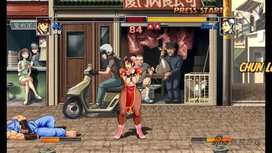 △2008年，中国美少女暴打日本浪人。街面上的自行车也少了，都开了摩托，经济发展一片大好