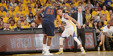 詹皇44分勇士加时胜骑士1-0