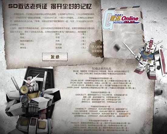 追忆《SD敢达OL》七年之情