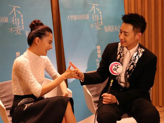 不得不爱潘玮柏搭档徐璐首演霸道总裁