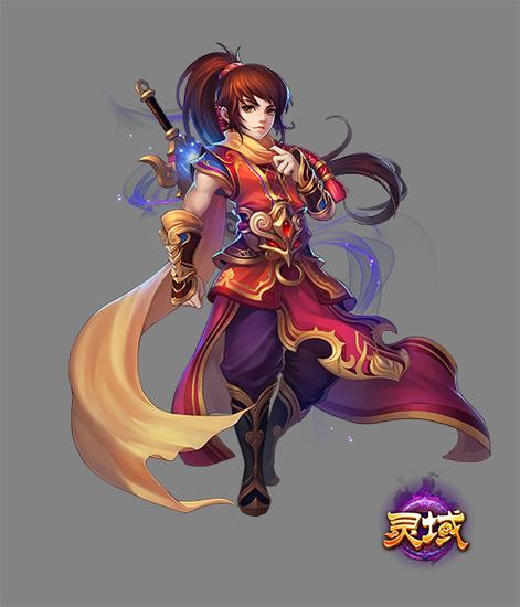 图2 《灵域》游戏角色苍夜