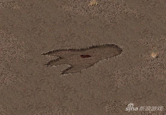 一个意味深长的巨大脚印，在这个充斥着变异生物的世界里，真的就是一切尽在不言中