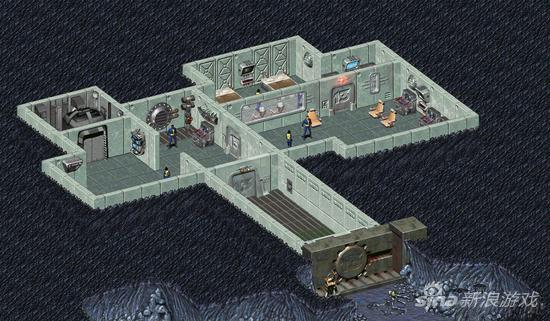 13号避难所的入口处