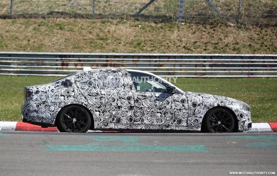 全新宝马5系最新谍照