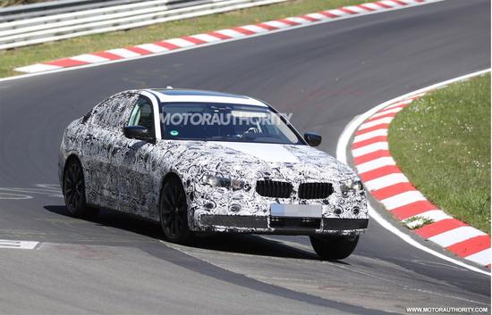 全新宝马5系最新谍照