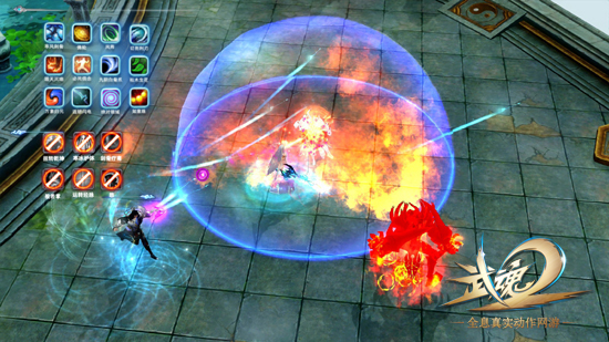 图3：采用Ban技能的类DOTA设定