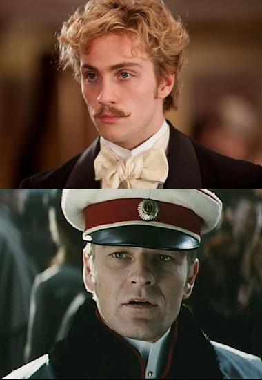 外的粗糙带进电影里,拍《安娜-卡列尼娜》,他请求怀特让渥伦斯基秃顶