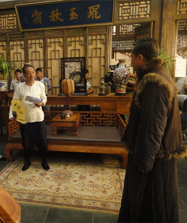 王奎荣《大秧歌》片场花絮照