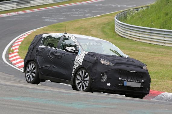 全新起亚智跑谍照曝光