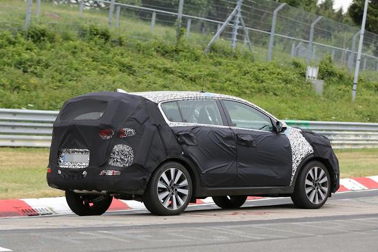 全新起亚智跑谍照曝光