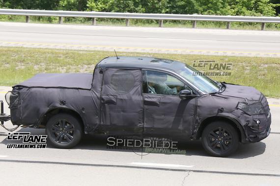 新一代本田Ridgeline谍照曝光