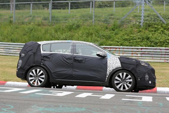 全新起亚智跑谍照曝光