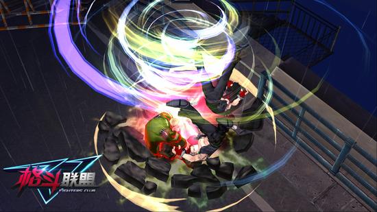 图7 角色动作融合摔跤动作