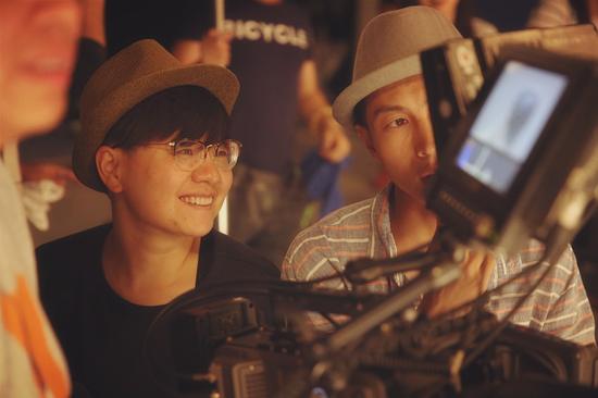 彭宥纶导演工作中