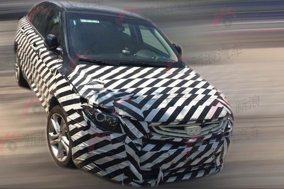 第二代帝豪测试车