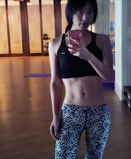 赵子琪秀马甲线遭吐槽小秘诀教你既瘦又有型