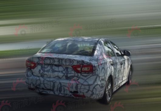 奔腾入门级轿车A-Class量产版本谍照